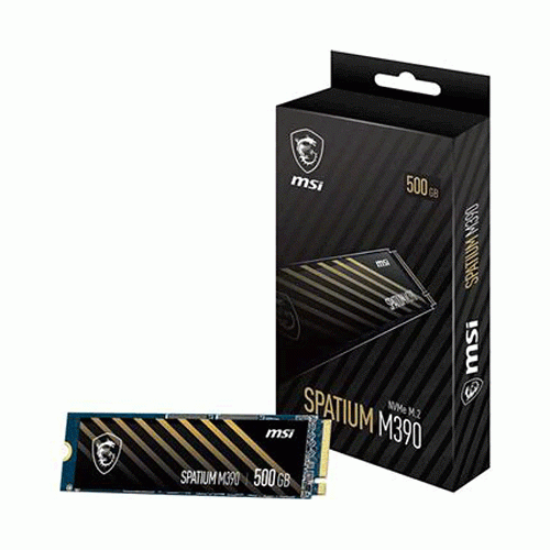 msi SPATIUM M390 500GB NVMe M.2 Internal SSD