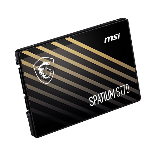 اس اس دی اینترنال ام اس آی SPATIUM S270 ظرفیت 120 گیگابایت MSI SPATIUM S270 SATA III 120 GB Internal SSD