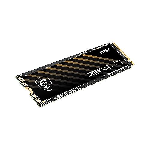 اس اس دی اینترنال ام اس آی مدل SPATUIM M470 ظرفیت یک ترابایت MSI SPATIUM M470 1TB PCIe 4.0 NVMe M.2 Internal SSD