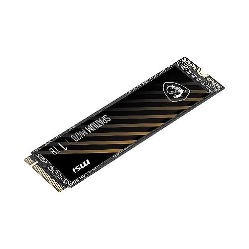 اس اس دی اینترنال ام اس آی مدل SPATUIM M470 ظرفیت یک ترابایت MSI SPATIUM M470 1TB PCIe 4.0 NVMe M.2 Internal SSD