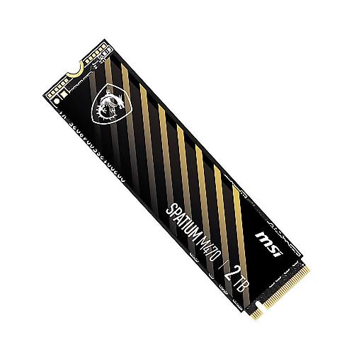 اس اس دی اینترنال ام اس آی مدل SPATIUM M470 ظرفیت دو ترابایت MSI Spatium M470 2TB M.2 2280 NVME Internal SSD Drive