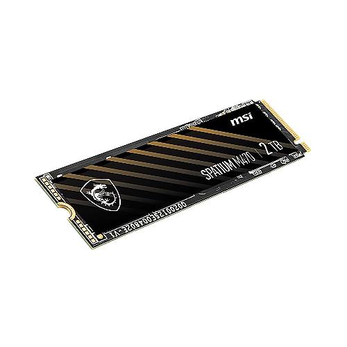 اس اس دی اینترنال ام اس آی مدل SPATIUM M470 ظرفیت دو ترابایت MSI Spatium M470 2TB M.2 2280 NVME Internal SSD Drive