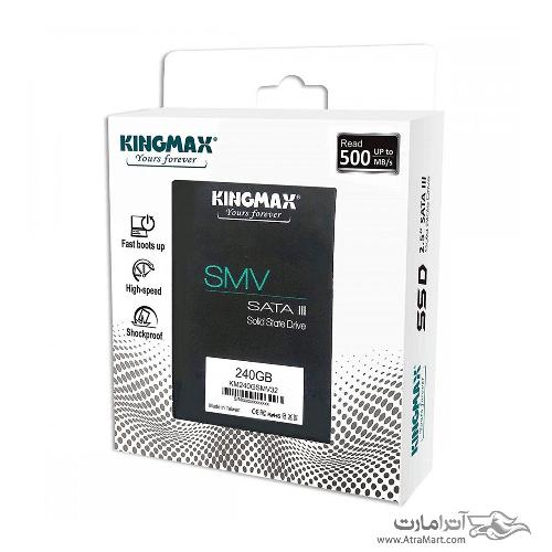 اس اس دی کینگ مکس مدل SMV32 ظرفیت 240 گیگابایت KINGMAX SMV32 240 GB Internal SSD Drive
