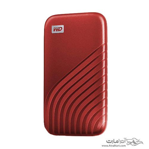 اس اس دی اکسترنال وسترن دیجیتال مدل My Passport New ظرفیت 1 ترابایت Western digital My Passport New 1TB External SSD