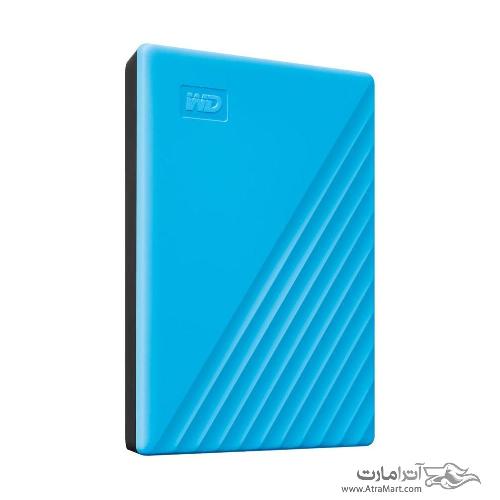 اس اس دی اکسترنال وسترن دیجیتال مدل My Passport New ظرفیت 500 گیگابایت Western digital My Passport New 500GB External SSD