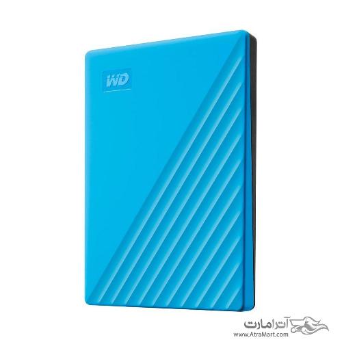 اس اس دی اکسترنال وسترن دیجیتال مدل My Passport New ظرفیت 500 گیگابایت Western digital My Passport New 500GB External SSD