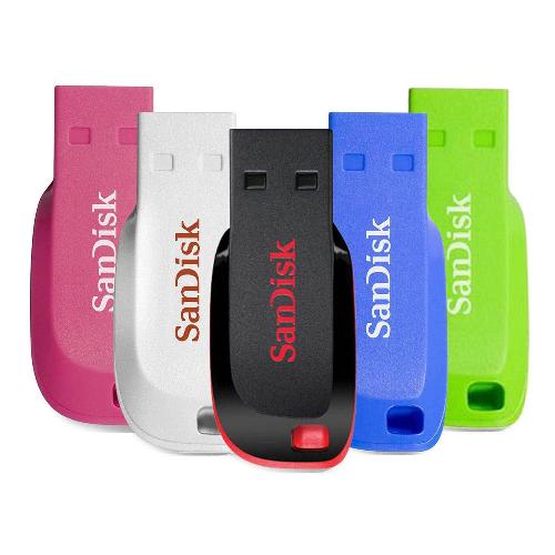 SanDisk Cruzer Blade CZ50 USB 2 Flash Drive-16GB