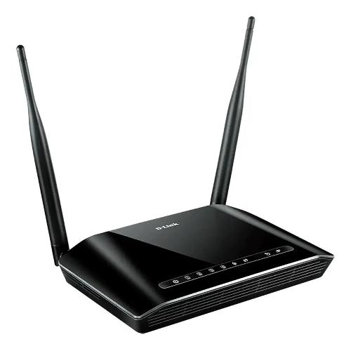 D-Link DSL-2740U Wireless N300 ADSL2+ Modem Router