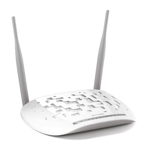 مودم روتر و بیسیم تی پی لینک +ADSL2 مدل TD-W8961N TP-LINK TD-W8961N 300Mbps Wireless N ADSL2+ Modem Router