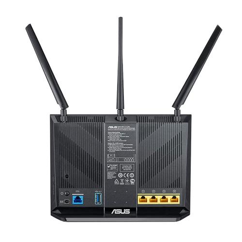 Asus DSL-AC68U Dual-Band Wireless-AC1900 Gigabit ADSL/VDSL Modem Router