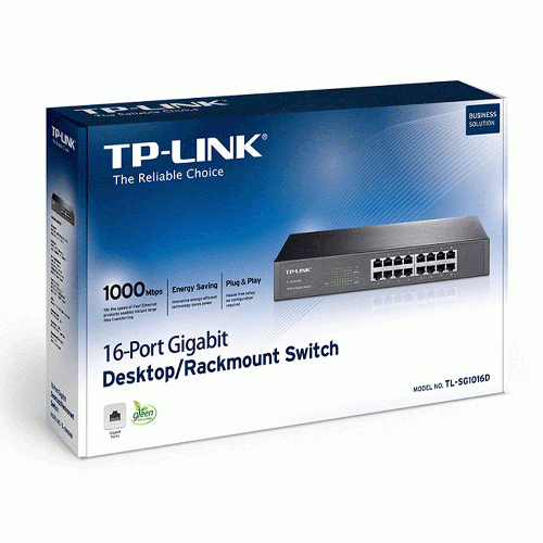TL-SG1016 16-Port Gigabit Rackmount Switch