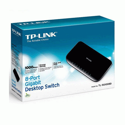 TP-Link TL-SG1008D 8-Port Gigabit Desktop Switch