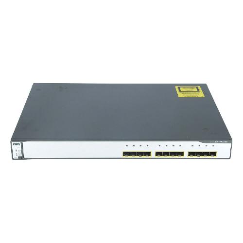 Cisco WS-C3750G-12S-S 12 Port Managed Fiber Optic Switch