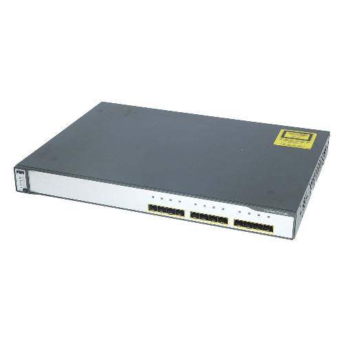 Cisco WS-C3750G-12S-S 12 Port Managed Fiber Optic Switch