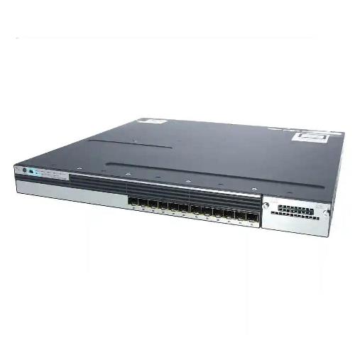 Cisco Catalyst WS-C3750X-12S-S 12-Port Managed Fiber Optic Switch