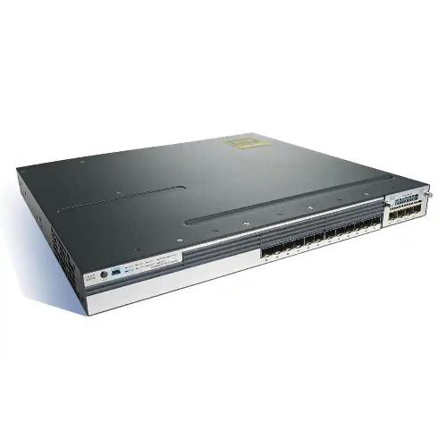 Cisco Catalyst WS-C3750X-12S-S 12-Port Managed Fiber Optic Switch
