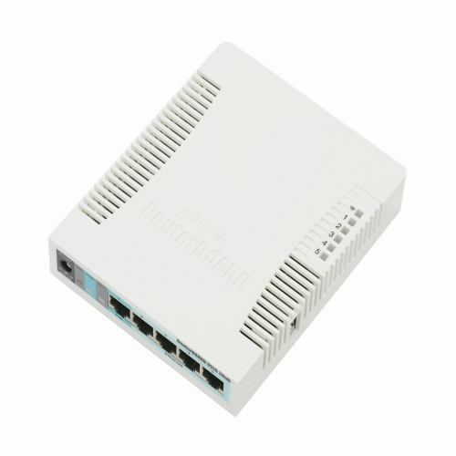 اکسس پوینت بیسیم میکروتیک RB951G-2HnD MikroTik RB951G-2HnD 2.4Ghz Wireless SOHO Gigabit Access Point