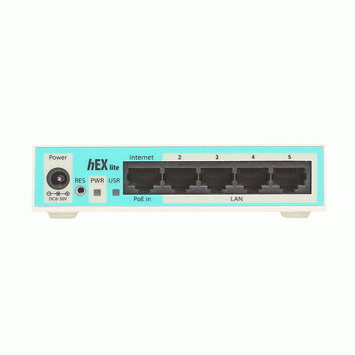MikroTik hEX lite RB750r2 5-port Ethernet Gigabit Router