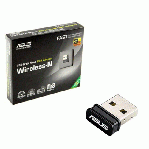ASUS USB-N10 Nano Wireless-N150 USB Nano Adapter