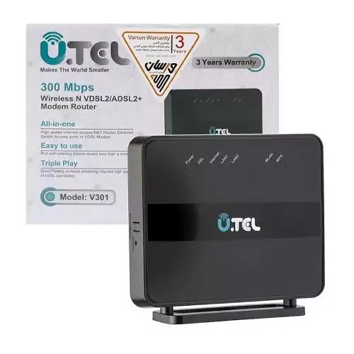 U.TEL V301 Wireless VDSL/ADSL Plus Modem Router
