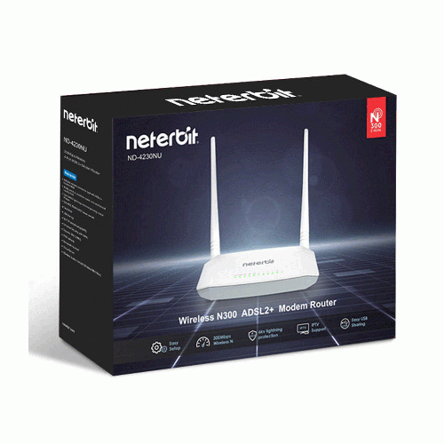 Neterbit ADSL2+ ND-4230NU Wireless Modem Router