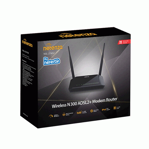Neterbit Netenza NSL-2740U Wireless Modem Router