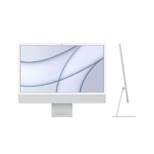 آی مک 24 اینچ اپل مدل MGPC3 M1 chip 8-Core CPU 8-Core GPU 256GB SSD نقره ای Apple iMac MGPC3 M1 chip 8-Core CPU 8-Core GPU 256GB SSD 24-inch 4.5K Retina Display Silver All in One