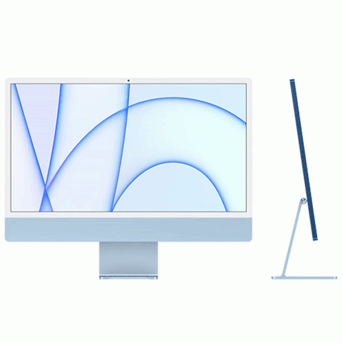 iMac MGPK3 M1 24-inch 4.5K Retina Display Blue All in One