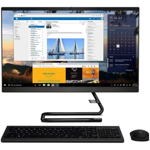 کامپیوتر یکپارچه لنوو 22 اینچ A340 گرافیک 2 گیگابایت Lenovo IdeaCentre A340 Core i3 10110U 4GB 1TB INT non touch 22 inches All-in-One