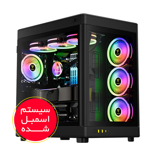 سیستم اسمبل شده فوق حرفه ای AMD مخصوص طراحی سه بعدی و ادیت فیلم AtraMart Assembled PC For 3D Design Video Edit AMD Ryzen 9 7950X/X670/32GB DDR5/4TB HDD/1TB SSD/RTX4070Ti 12GB