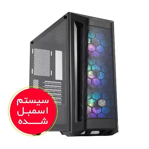 سیستم اسمبل شده گیمینگ و رندرینگ بایوستار مدل B16 با پلتفرم اینتل PC B16 Office Biostar 10700 16GB(3200) RAM 256GB SSD vga 2060 6g