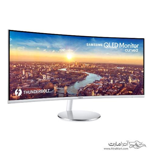 مانیتور 34 اینچ خمیده سامسونگ مدل C34J791 Samsung C34J791 34 Inch 100Hz Free-Sync QLED Curved Monitor