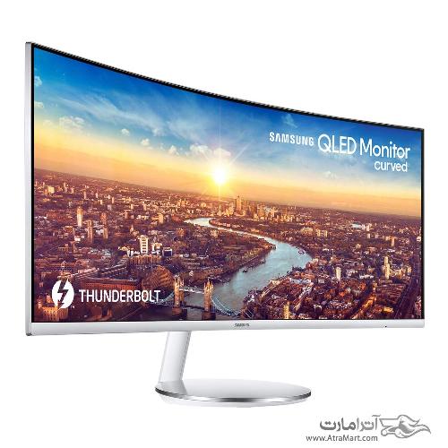 مانیتور 34 اینچ خمیده سامسونگ مدل C34J791 Samsung C34J791 34 Inch 100Hz Free-Sync QLED Curved Monitor