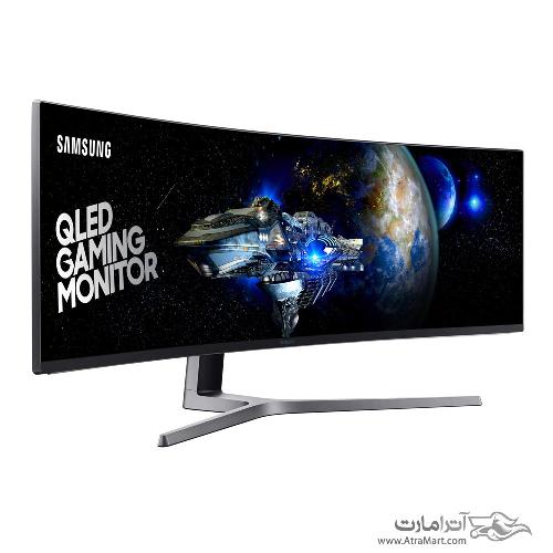 مانیتور خمیده 49 اینچ سامسونگ مدل C49HG95DMM Samsung C49HG95DMM 49Inch 144Hz 1ms Curved LED Monitor
