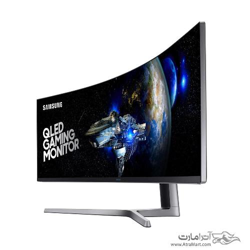 مانیتور خمیده 49 اینچ سامسونگ مدل C49HG95DMM Samsung C49HG95DMM 49Inch 144Hz 1ms Curved LED Monitor