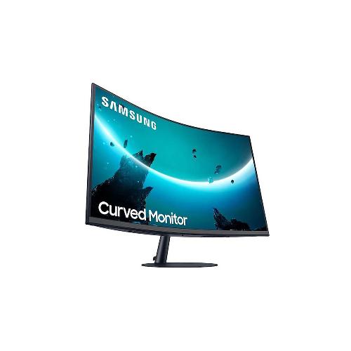 مانیتور 27 اینچ خمیده سامسونگ مدل C27T550 samsung C27T550 27 Inch Free-Sync VA 75Hz Curved Monitor