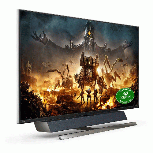 مانیتور گیمینگ 55 اینچ فیلیپس 559M1RYV/75 Philips 559M1RYV/75 55 inch 144Hz Ambiglow 4K HDR VA Gaming Monitor