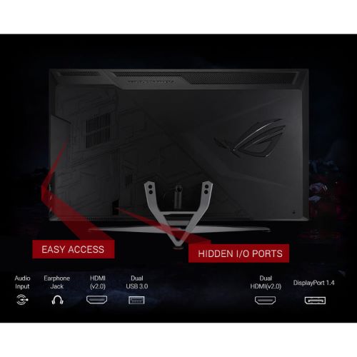Asus monitor model XG438QR size 43 inches