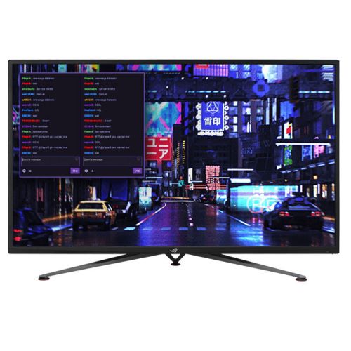 Asus monitor model XG438QR size 43 inches