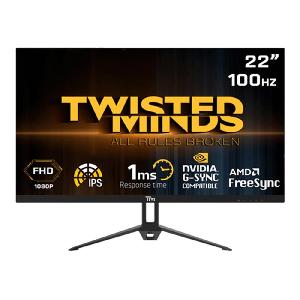 مانیتور تویستد مایندز TM22FHD 100Hz IPS سایز 22 اینچ Twisted Minds TM22FHD 100Hz IPS 22Inch monitor