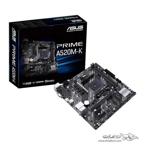 مادربرد ایسوس مدل PRIME A520M-K ASUS PRIME A520M-K Motherboard