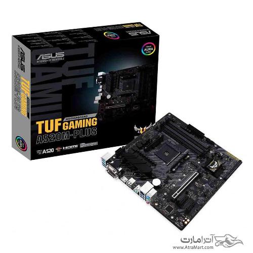 مادربرد ایسوس مدل TUF GAMING A520M-PLUS Asus TUF GAMING A520M-PLUS Motherboard