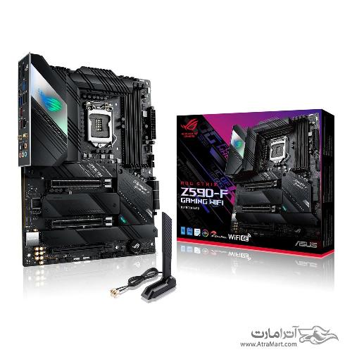 مادربرد ایسوس مدل ROG STRIX Z590-F GAMING WIFI سوکت 1200 ASUS ROG STRIX Z590-F GAMING WIFI LGA 1200 Motherboard