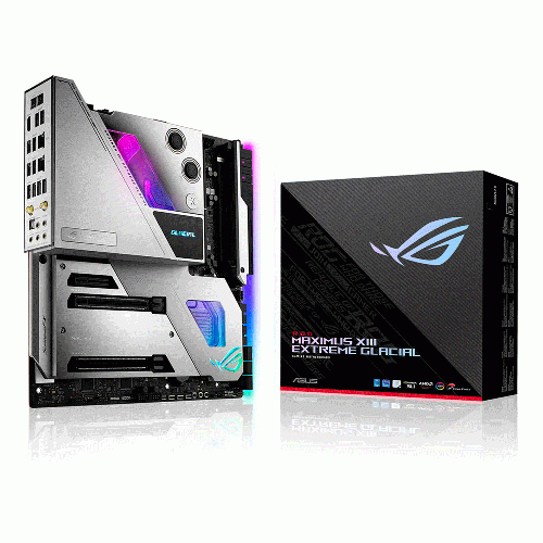 مادربرد ایسوس مدل ROG Maximus XIII Extreme Glacial سوکت 1200 ASUS ROG Z590 Maximus XIII Extreme Glacial LGA1200 Motherboard