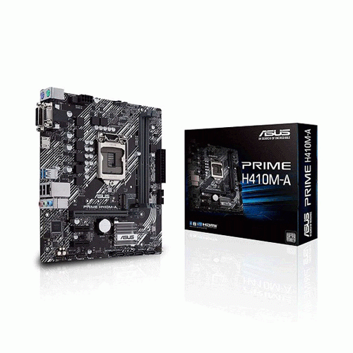 مادربرد ایسوس مدل PRIME H410M-A ASUS PRIME H410M-A LGA 1200 Motherboard