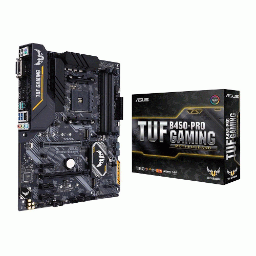 مادربرد ایسوس مدل TUF B450-PRO GAMING ASUS TUF B450-PRO GAMING AM4 Motherboard
