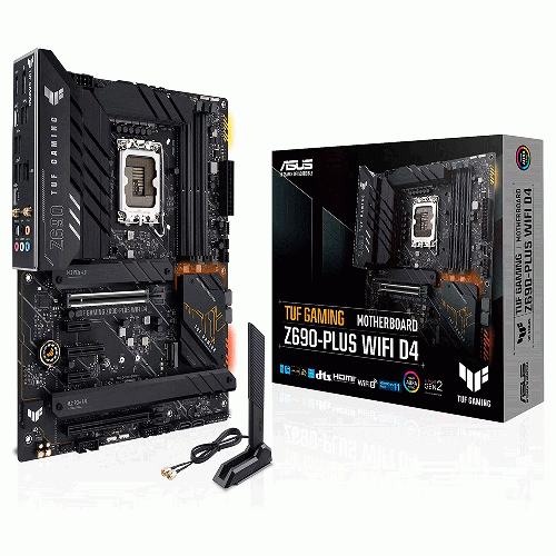 مادربرد گیمینگ ایسوس Z690-PLUS WIFI سوکت 1700 ASUS TUF GAMING Z690-PLUS WIFI LGA 1700 Motherboard