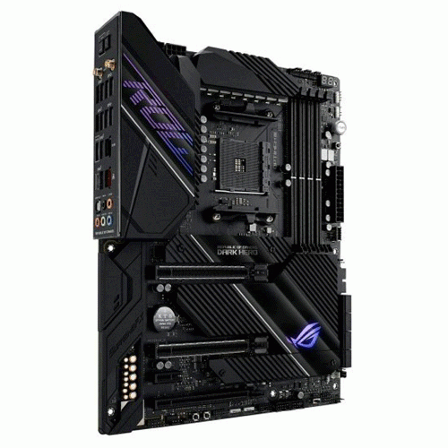 مادربرد ایسوس ROG Crosshair VIII Dark Hero WiFi X570 سوکت AM4 ASUS ROG Crosshair VIII Dark Hero WiFi X570 AM4 Motherboard