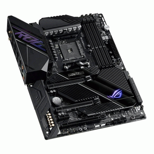 مادربرد ایسوس ROG Crosshair VIII Dark Hero WiFi X570 سوکت AM4 ASUS ROG Crosshair VIII Dark Hero WiFi X570 AM4 Motherboard