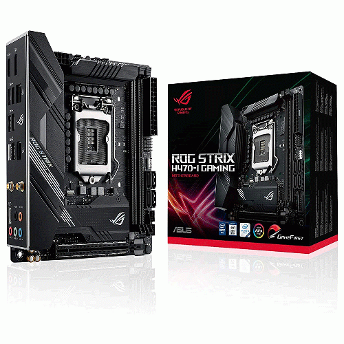 ASUS ROG STRIX H470-I GAMING WI-FI LGA 1200 Motherboard
